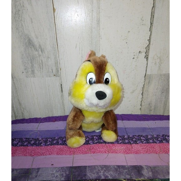 Disneyland Walt Disney World 7" Chip & Dale Plush Chipmunk Squirrel Brown - Picture 1 of 7